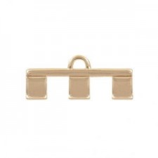 Cymbal ™ DQ metal ending Piperi III for Tila beads - Rose gold